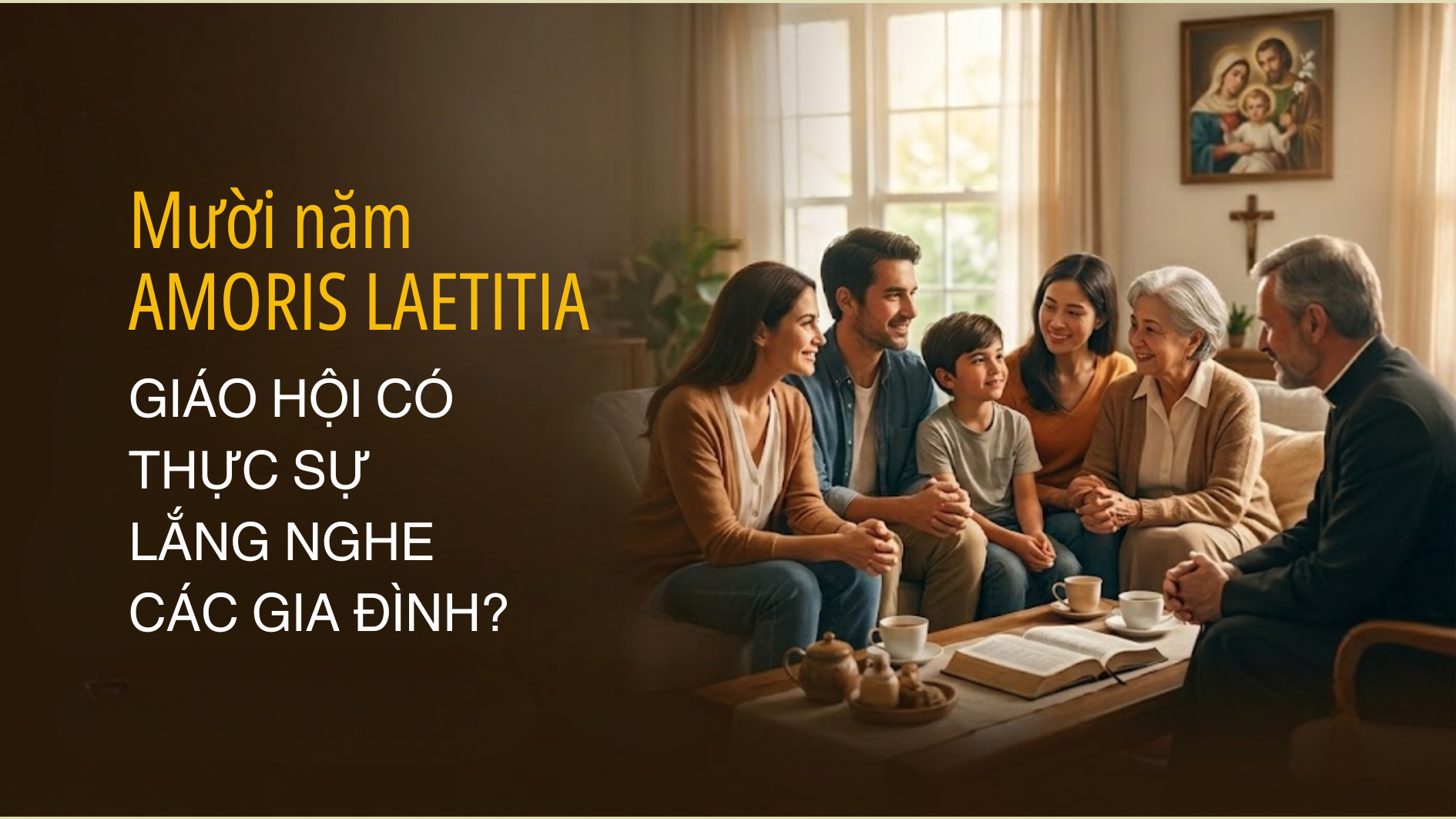 Mười năm Amoris laetitia: Giáo hội có thực sự lắng nghe các gia đình?